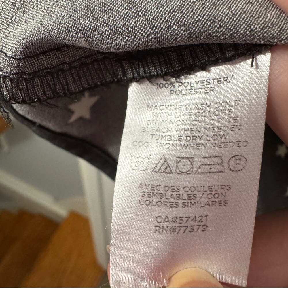 Ann Taylor Cowl Neck Starry Sleeveless Top - Picture 4 of 5